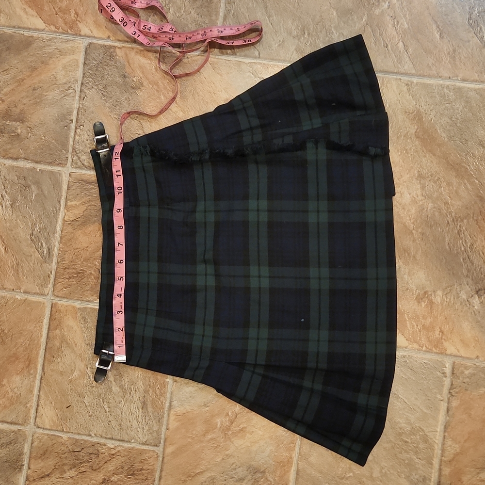 In School Wear uniform skirt blackwatch plaid